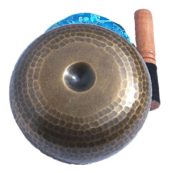 5" Tibetan hammer Lingam singing bowl set SBT2030